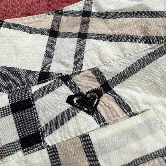 y2k roxy plaid shorts - Picture 7 of 7